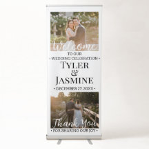Wedding Welcome Modern Calligraphy 2 Photo