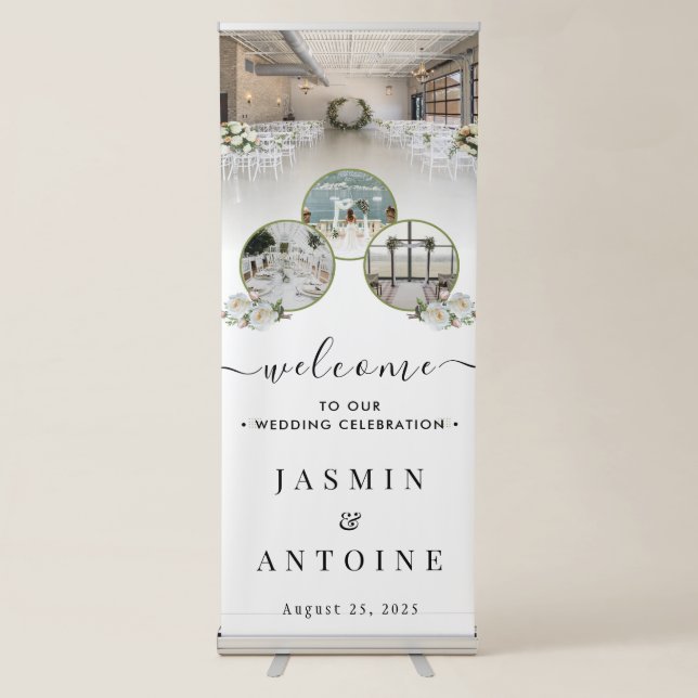 Wedding  Welcome  Retractable Banner (Front)