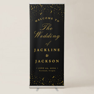 Wedding Welcome Retractable Banner