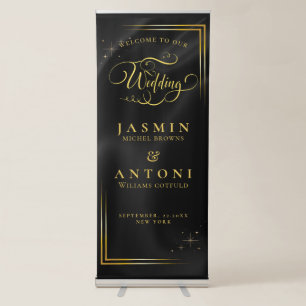 Wedding  Welcome  Retractable Banner