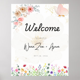 Wedding Welcome Sign