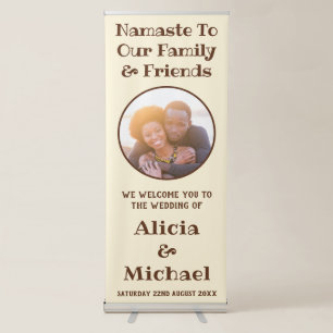 Wedding Welcome Sign   Couple Ivory Cream Banner