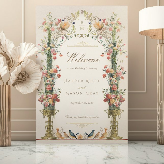 Wedding Welcome Sign Poster (Creator Uploaded)