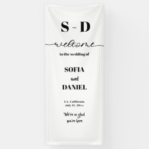 Wedding Welcome Sign,Rehearsal Dinner The Night Be Banner