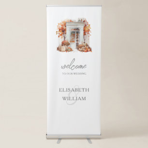 Wedding Welcome Sign White Front Door