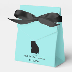 Wedding Welcome to Georgia Favour Box State Map