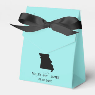 Wedding Welcome to Missouri Favour Box State Map
