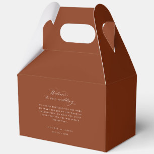 Wedding Welcome Weekend Hotel Travel Gift Box