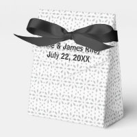 Wedding White Eyelet on Silver Background