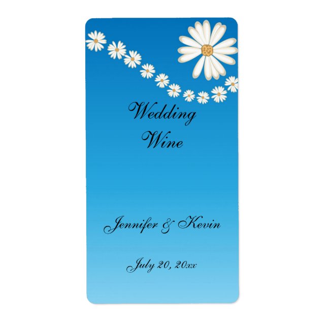 Wedding Wine Label (Front)