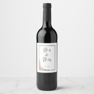 Wedding Wine Label