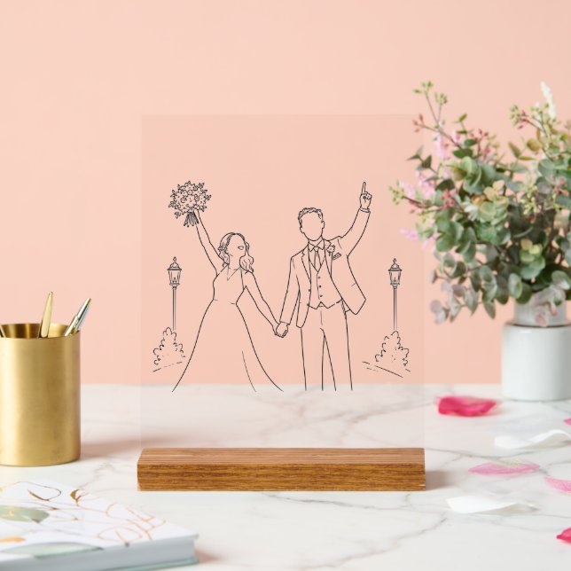 Wedding Woo! Decor Acrylic Sign  (Wedding)