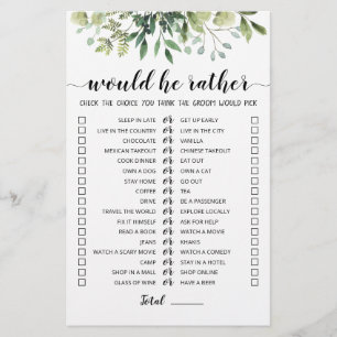 Wedding Would He Rather editable game