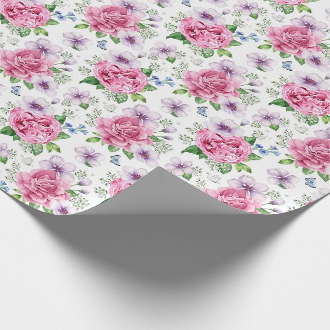 Wedding Wrapping Paper (Corner)