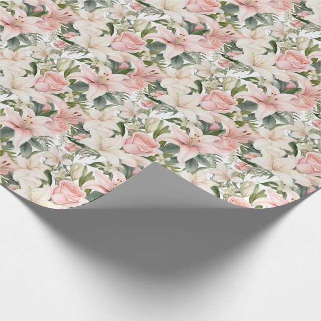 Wedding Wrapping Paper (Corner)