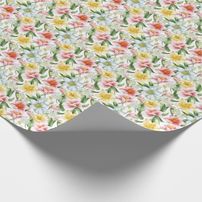 Wedding Wrapping Paper (Corner)