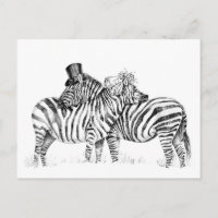 Wedding zebras