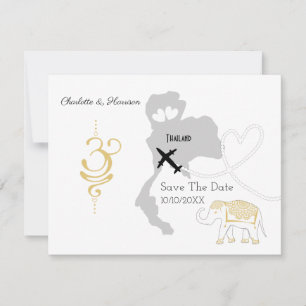 Weddings Abroad Thailand Save The Date