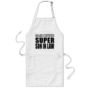 Weddings Birthdays Parties : Super Son in Law Long Apron