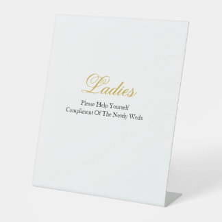 Weddings > Décor & Party Supplies > Wedding Décor Pedestal Sign