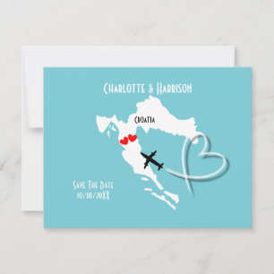 Weddings Destination Croatia Save The Date