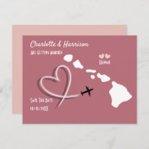 Weddings Destination Hawaii Save The Date