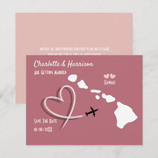 Weddings Destination Hawaii Save The Date