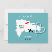 Weddings Dominican Republic Save The Date