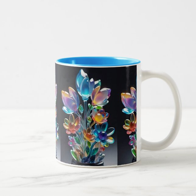 Weddings Gifts Wedding Party Gifts Groomsmen Flora Two-Tone Coffee Mug (Right)