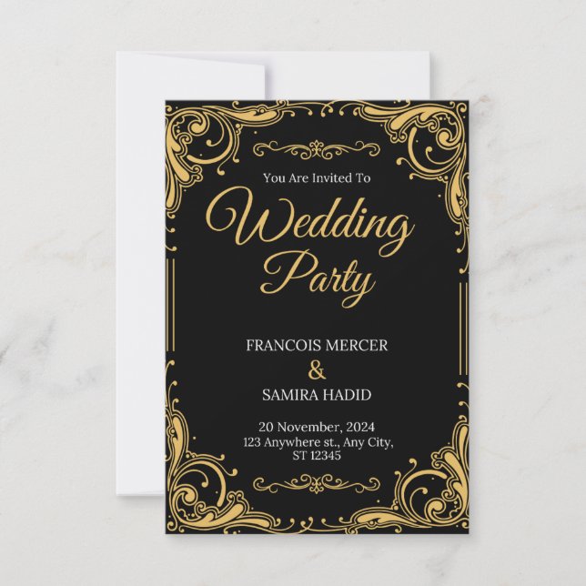Weddings Invitation (Front)