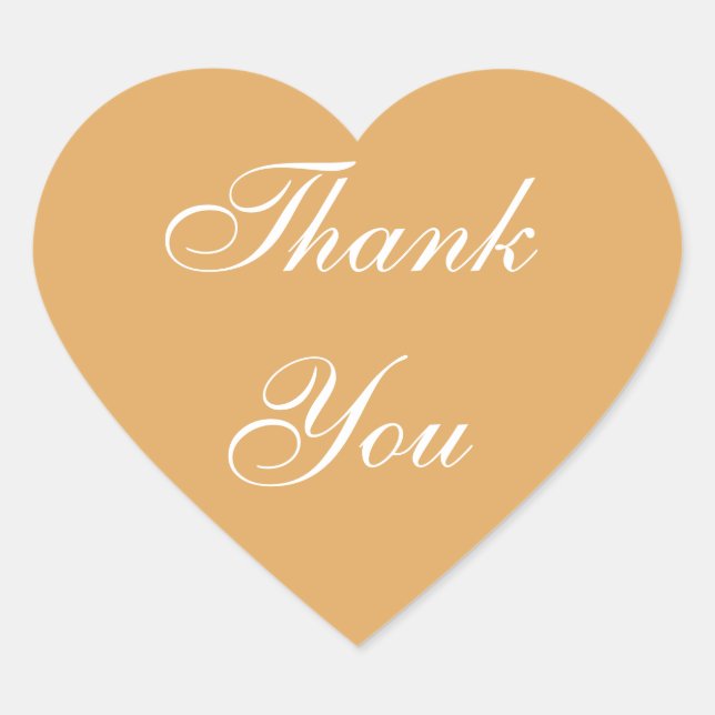 Weddings Invitation Earth Yellow Heart Sticker (Front)