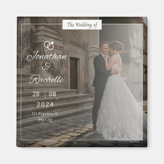 Weddings invitations magnet