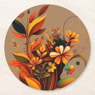 Weddings Invitations & Stationery Save the Dates Round Paper Coaster