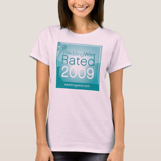 WeddingWire Rated Women's T-shirt (Front)