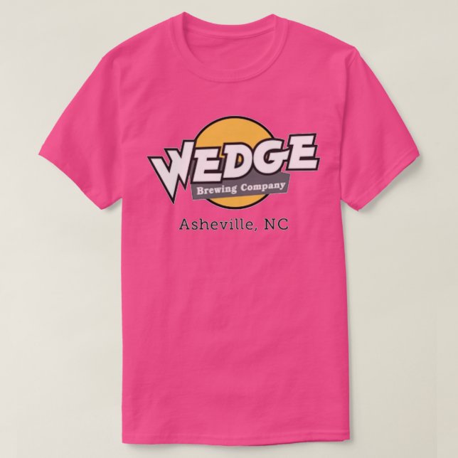Wedge Brewery Asheville NC T T-Shirt (Design Front)