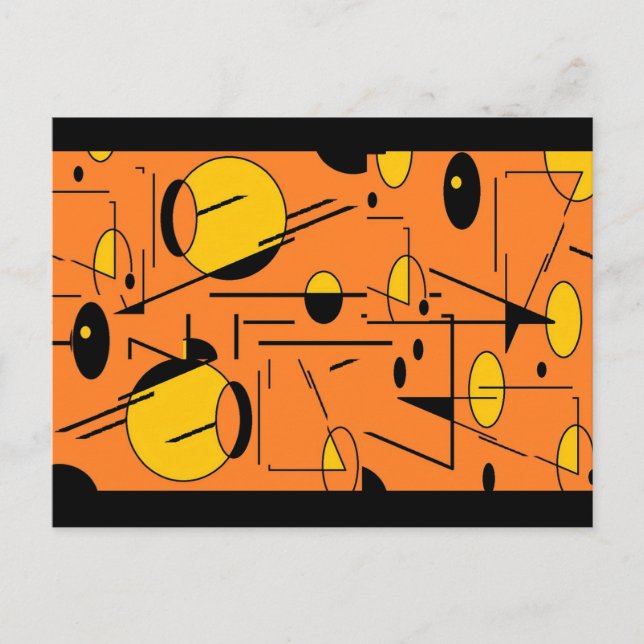 Wedge of the Atomic Monster - Ken Gauge MCM Art Postcard (Front)