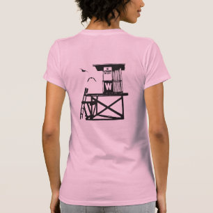Wedge Tower (Ladies) Newport Beach, Ca T-Shirt