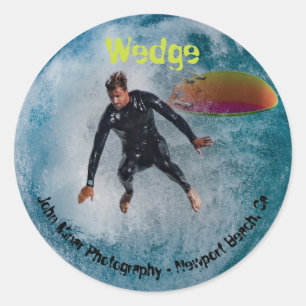 Wedge Wipeout Sticker 