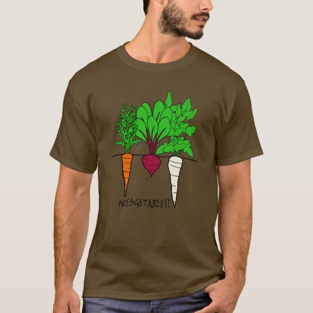 Wedgetables! T-Shirt (Front)