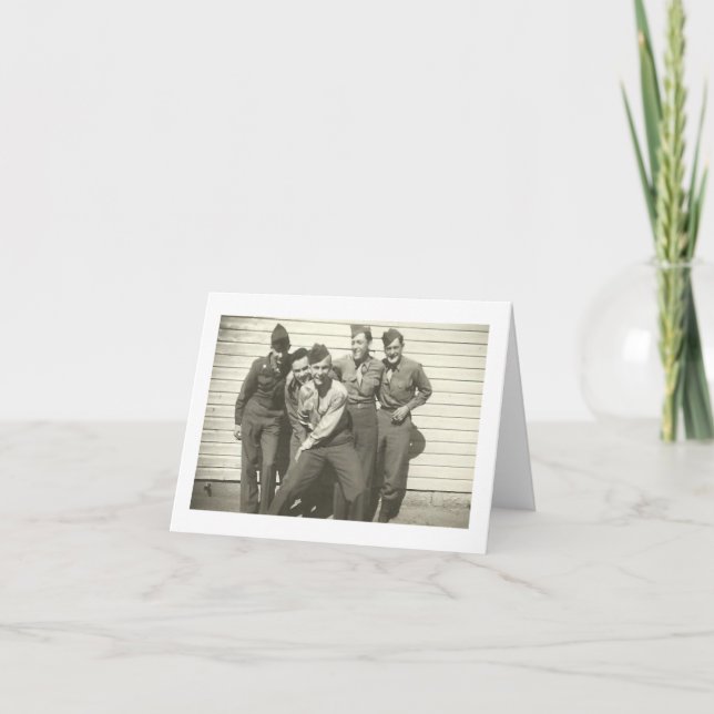 WEDGIE! Vintage 1940's Photo Notecards (Front)