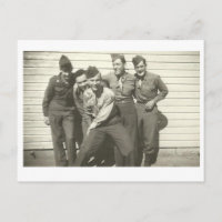 WEDGIE! Vintage 1940's Photo Postcards