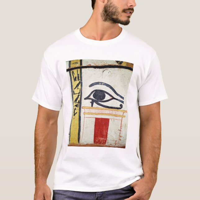 Wedjat Eye, detail from the sarcophagus cover of t T-Shirt (Front)