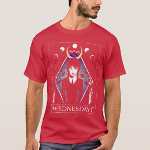 Wednesday Dark Celestial Nevermorearot Card Premiu T-Shirt