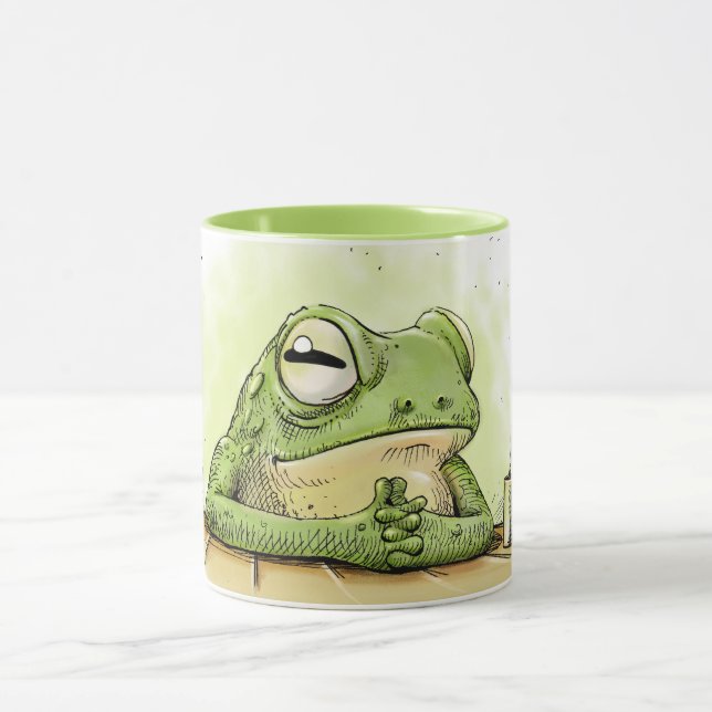 Wednesday frog mug (Center)