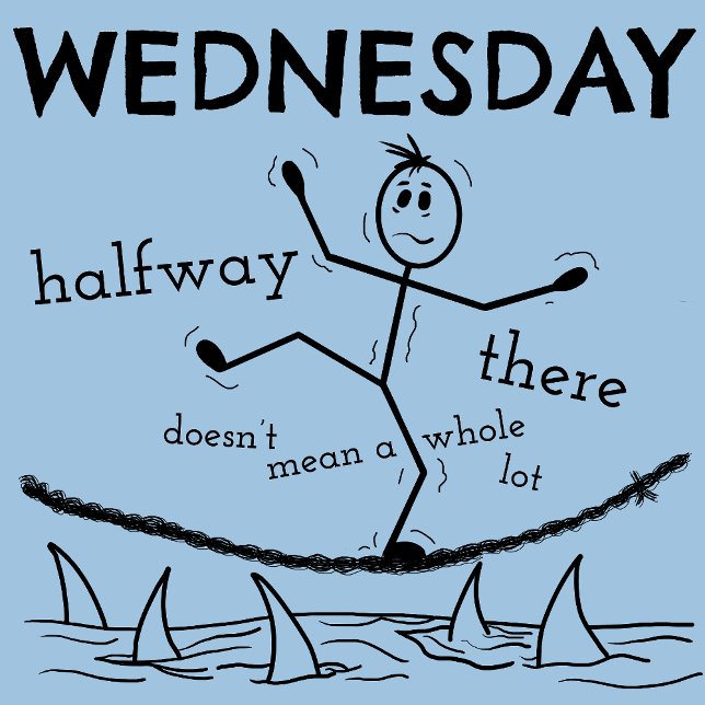 Wednesday Halfway There T-Shirt (Creator Uploaded)