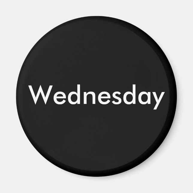 Wednesday Magnet (Front)
