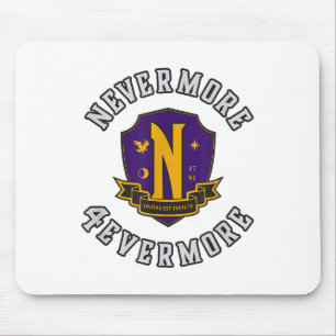 Wednesday - Nevermore 4evermore _1  Mouse Mat