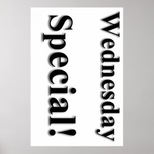 Wednesday Special Beauty Salon Poster