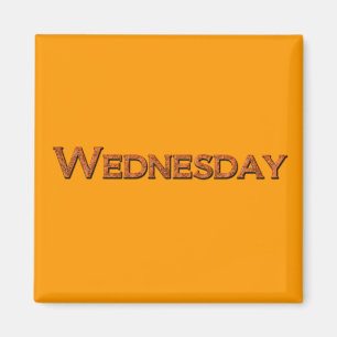 Wednesday Teaching or Memory Aid Magnet
