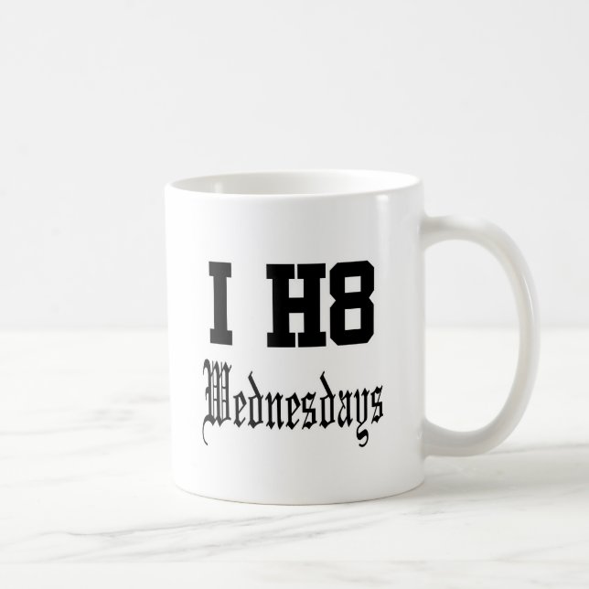 wednesdays coffee mug (Right)